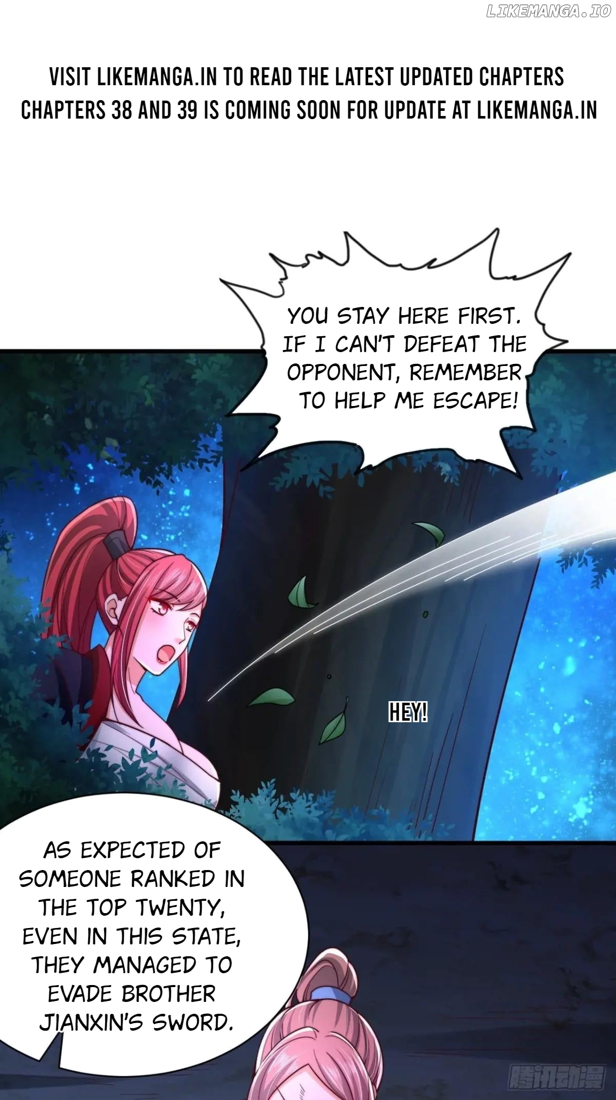 After Confessing To The Beautiful Ancestor, Am I Invincible? Chapter 37 - page 1